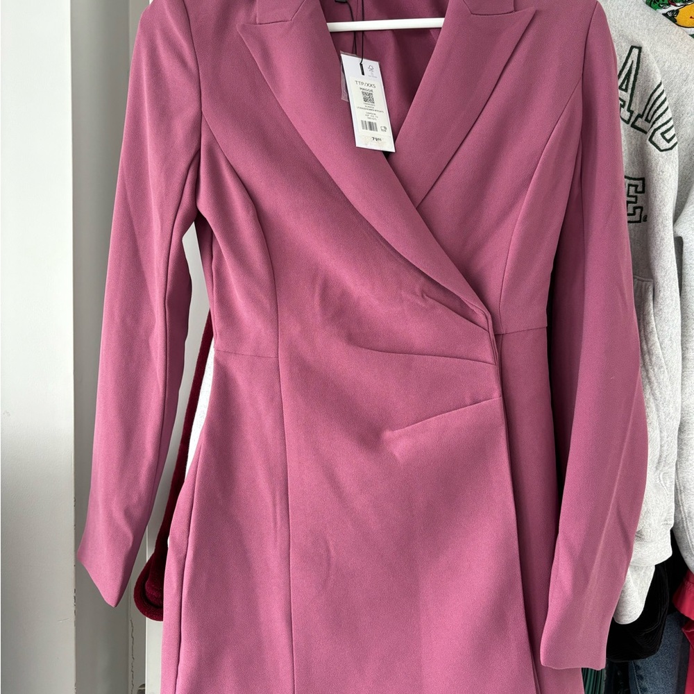 Long Sleeve Blazer Romper